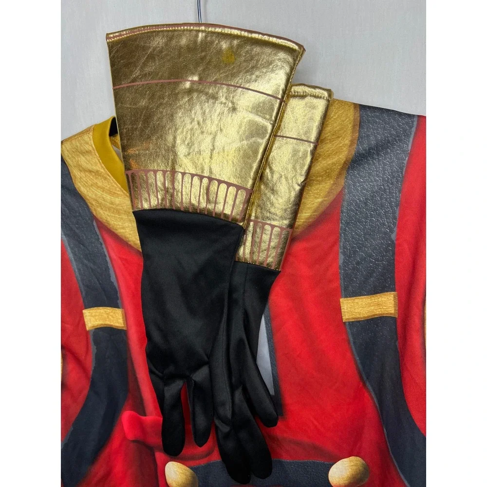 Spirit‎ Halloween Fortnite Crackshot Nutcracker Costume Set Mask Gloves Mens M - Picture 8 of 11